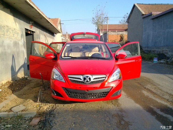 【图】两厢红色小e 从提车到现在的图和使用心得_绅宝d20(北汽e系列)