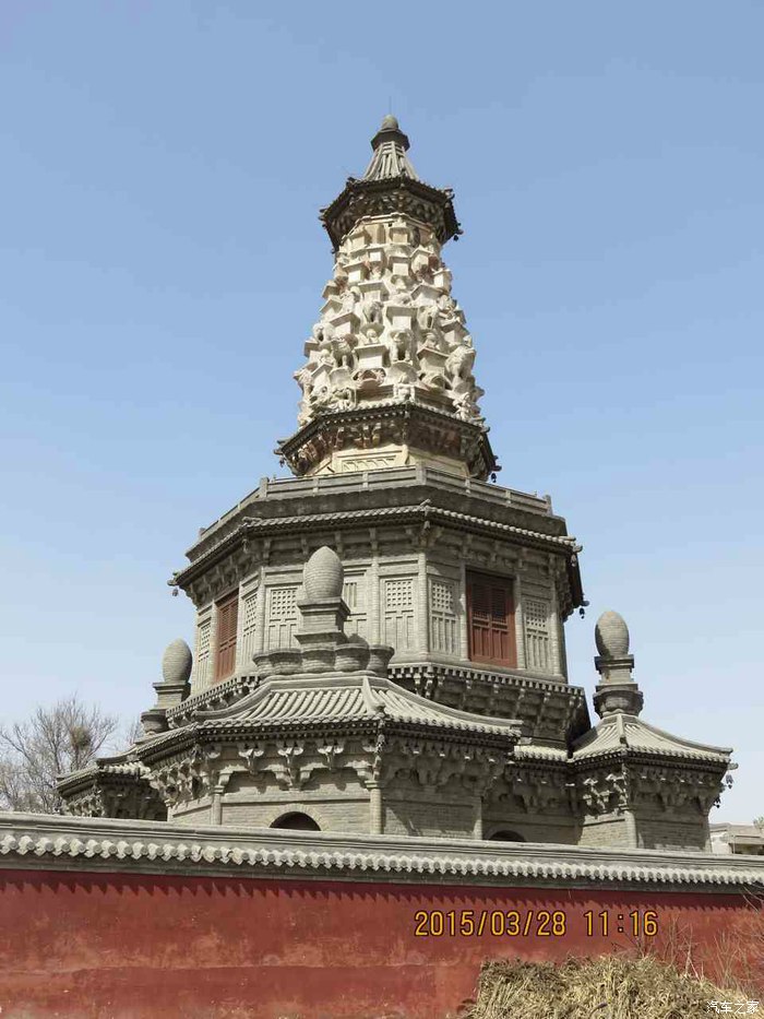 正定古塔一瞥