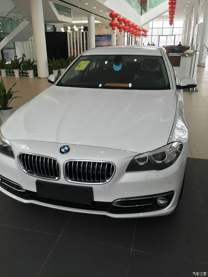 【图】白色小马驹提车记_宝马5系论坛_汽车之家论坛