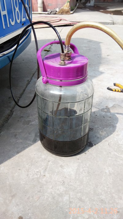 自制抽油机.换机油不求人