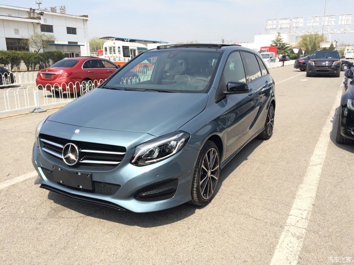 【图】b200豪华 宇宙蓝 提车作业_奔驰b级论坛_汽车之家论坛