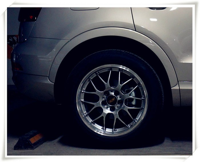 q3演绎复古风bbs轮毂上身作业