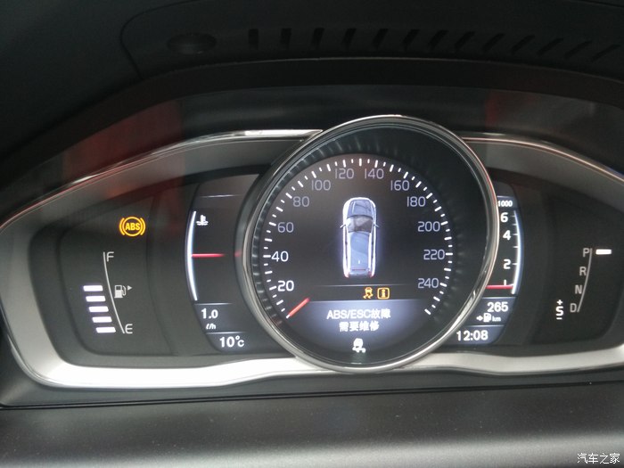 【图】知道的请说下,abs报警_沃尔沃xc60论坛_汽车之家论坛