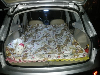 逍客改床车,生活乐悠悠