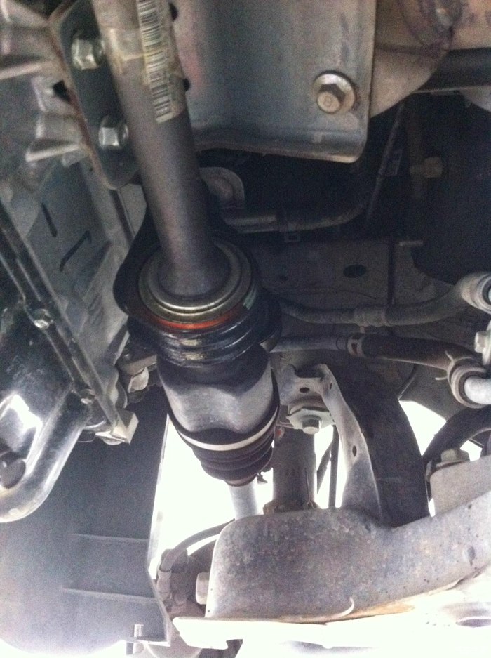 传动轴(有叫半轴的)索赔更换