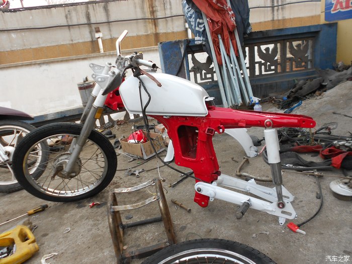 【嘉陵70-a】复古改装 ······改装已完成,调试阶段