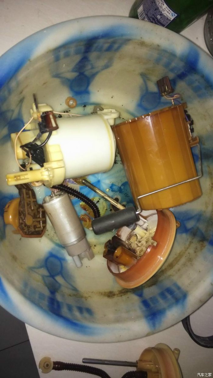汽油泵总成插座烧透了,自己完美修复!