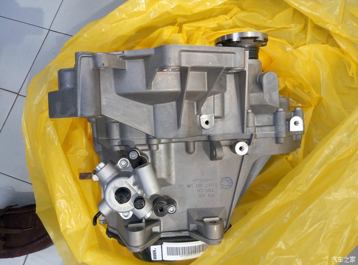 2014款新宝来更换变速箱总成到家发现和原车的不一样求鉴定