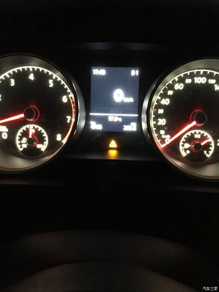 求助中央警报灯黄色有图