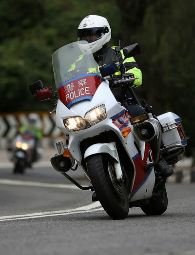香港警方铁马
