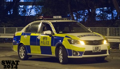 香港警务处车辆影集:初代隐形战车&警务处处长座驾&要员保护组