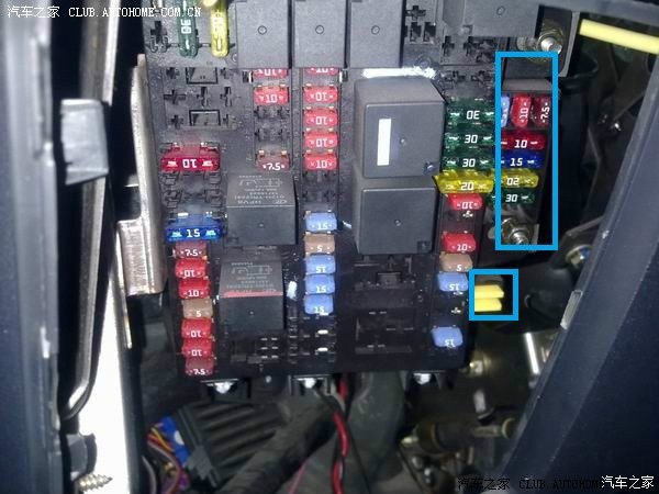 frv 鼓风机电阻位置?