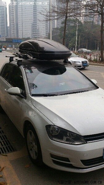 高尔夫7适合安装行李架吗,好看吗?