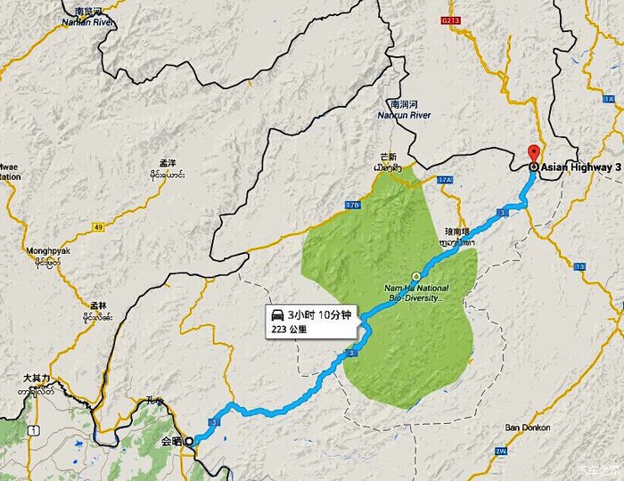 14t速腾开出国门去泰国老挝自驾游
