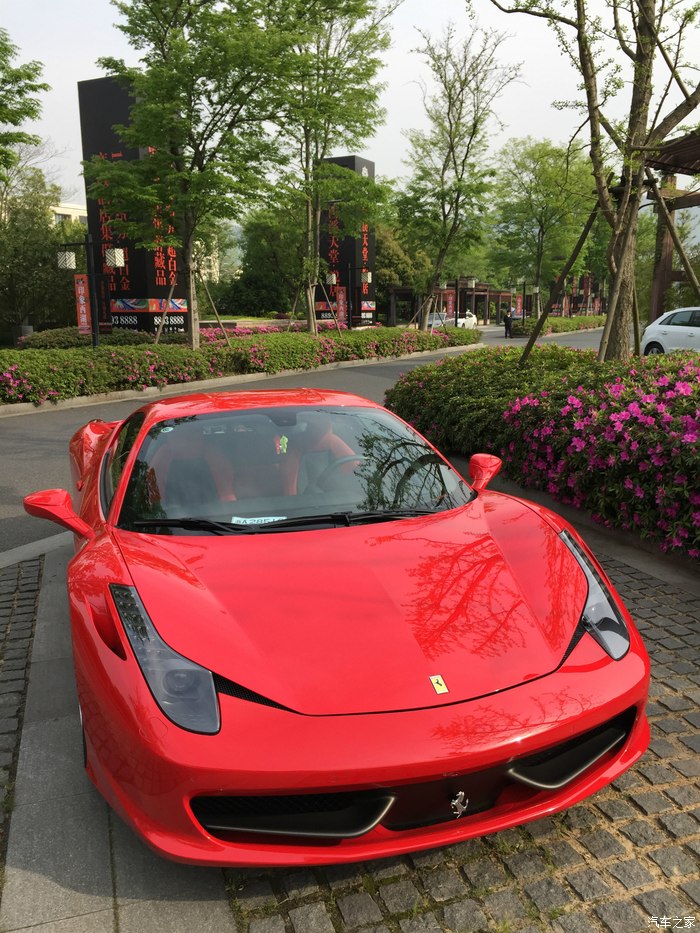 一生所愛法拉利458italia提車作業