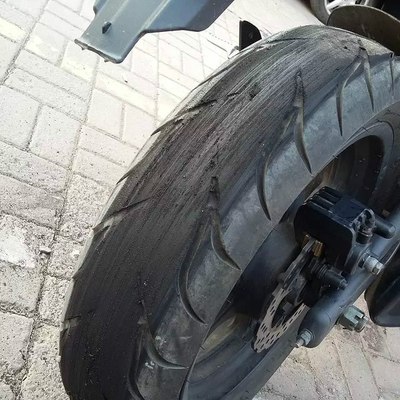 春风650nk烧胎 换胎 动平衡一条龙哦!_摩托车论坛_手机汽车之家