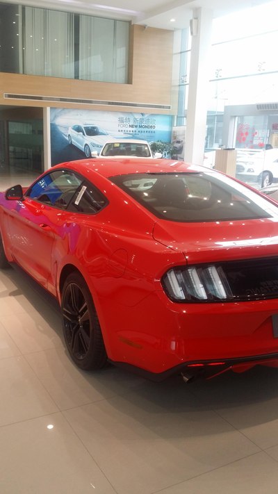 红色中规野马性能版已订5月份提车.