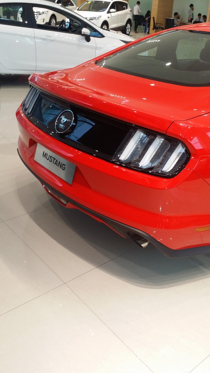 红色中规野马性能版已订5月份提车