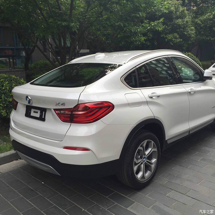 【图】x20i 白外棕内 500公里作业加认证_宝马x4论坛_汽车之家论坛