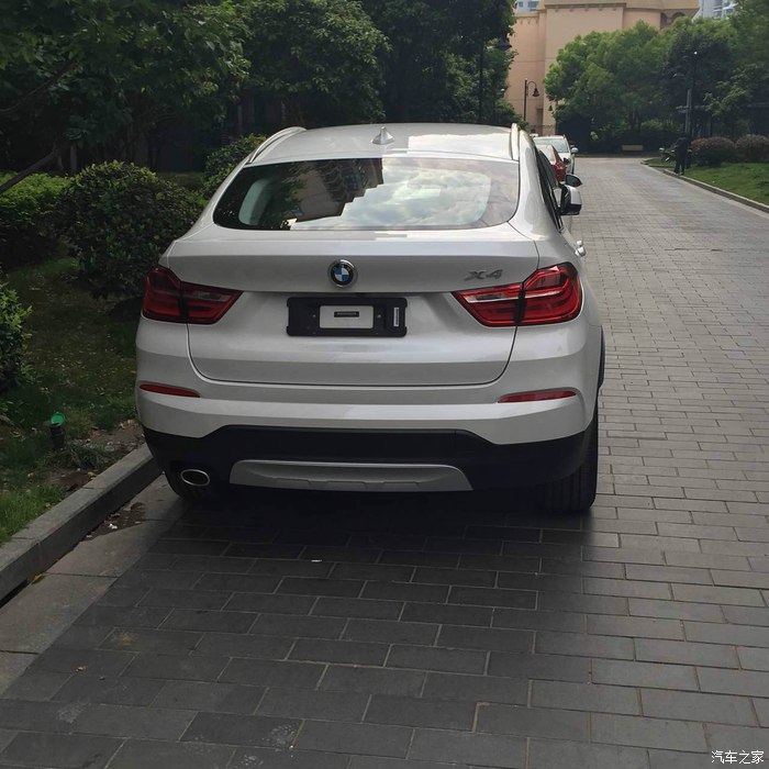 【图】x20i 白外棕内 500公里作业加认证_宝马x4论坛_汽车之家论坛