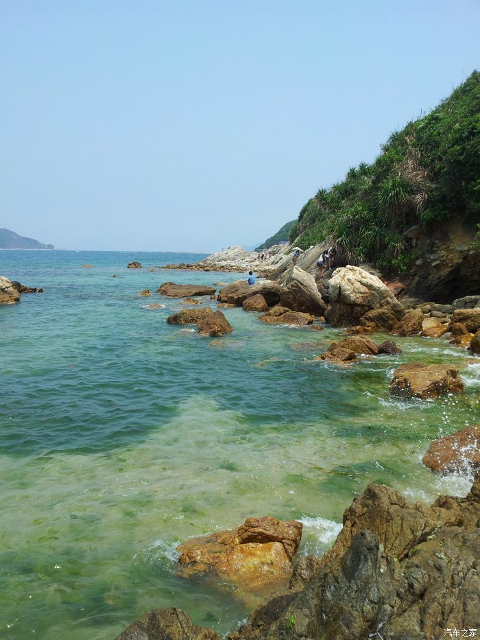 西冲西涌沙滩全国最优美八大海滩之一