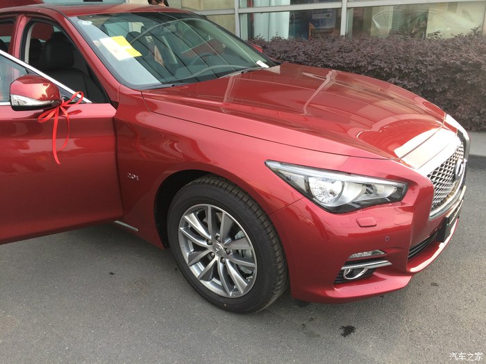 【图】红色悦享提车_英菲尼迪q50/q50l论坛_汽车之家论坛