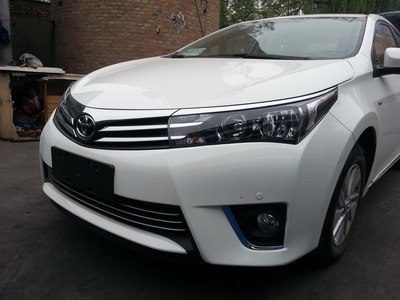 我就是卡罗拉,1.6cvt gl i提车作业.