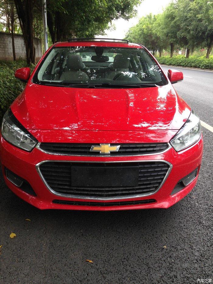 红色新科鲁兹14t精英作业