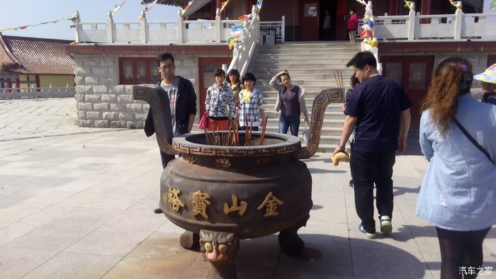 宝骏730杯烟台宝骏车友会五一游莱阳金山寺