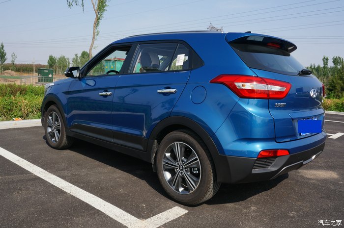 北京现代ix25深海蓝提车记