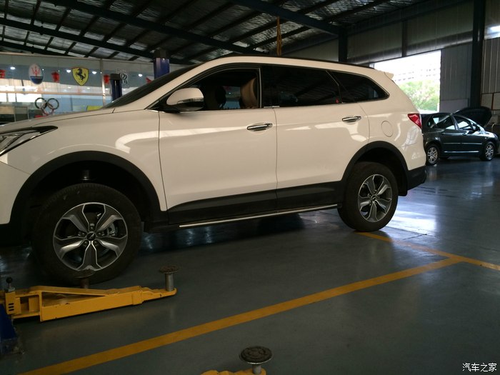 国内首辆格锐空气悬挂改装