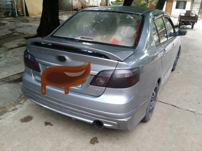 好吧.今天没下雨.照下来.夏利n5改装相.