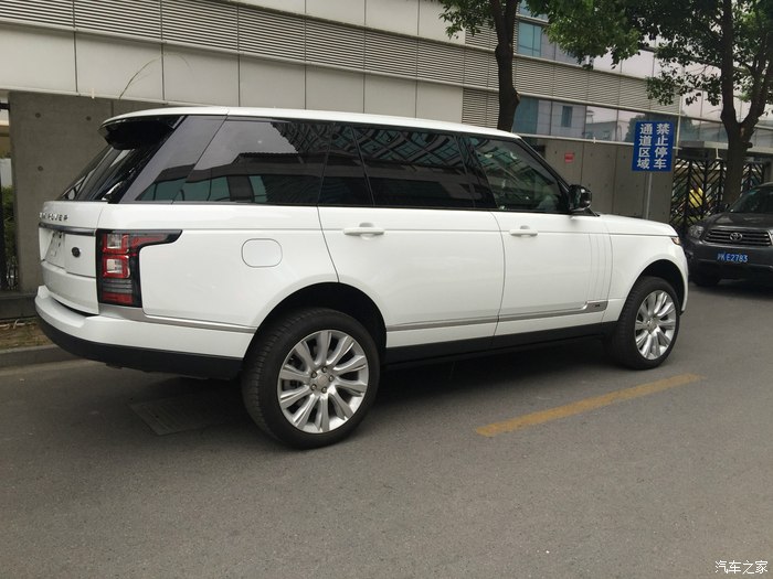 再次选择揽胜【美规5.0t路虎揽胜加长版】大白虎沪上提车作业!