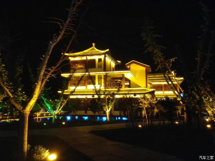 曲阜新景观流光溢彩古蓼河