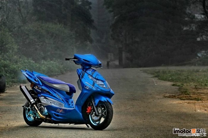 原来劲战可以改装得这么酷!_摩托车论坛_汽车之家论坛