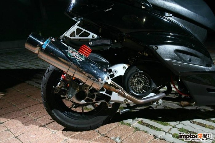 原来劲战可以改装得这么酷!_摩托车论坛_汽车之家论坛