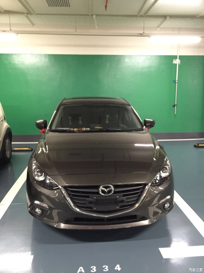 家里增加新成员——昂克赛拉-1.5自动豪华琉璃棕