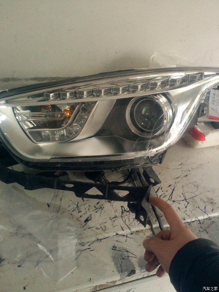 【图】觉得远光太高,近光太近_奔腾x80论坛_汽车之家论坛