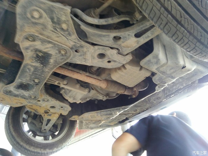 宝骏730装下护板记