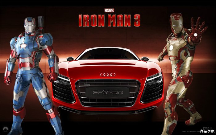 【图】《复联2》中钢铁侠最新无人驾驶r8将要亮相上海ces展_奥迪r8