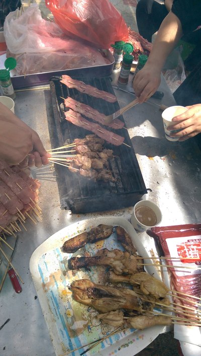 【无锡cs75车友会】给力车友会的十八湾烧烤