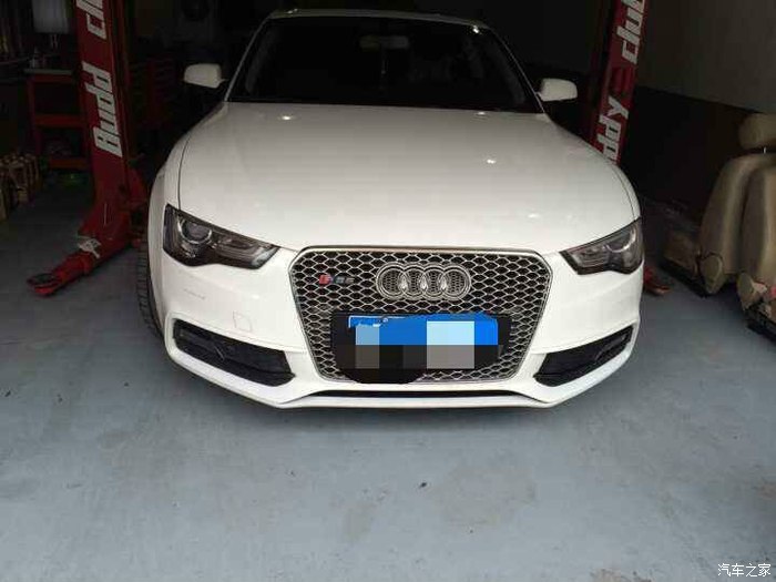 【图】rs5银色中网,9成新!已经出了_奥迪a5论坛_汽车之家论坛