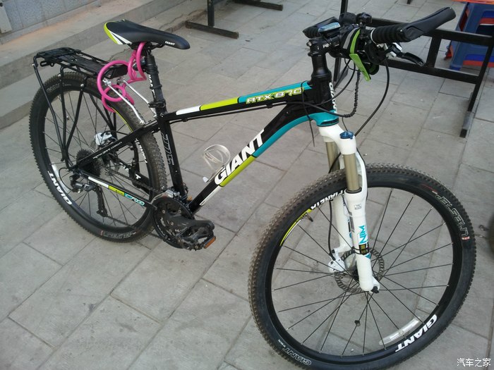 刚淘到一辆14款捷安特atx870大家给点宝贵意见