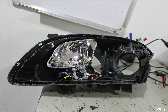 【图】郑州名图改装车灯升级海拉五透镜2000多一步到位_名图论坛_汽车