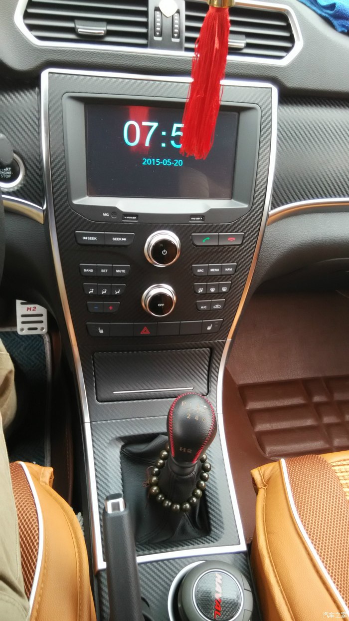 哈弗h2上路4000km个人心得体会,内饰小改.