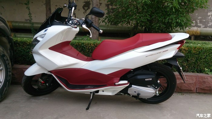 【图】订车了smax155 白色_摩托车论坛_汽车之家论坛