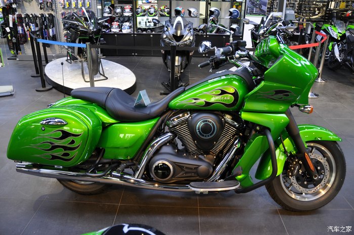 实拍川崎火神vn1700高清大图