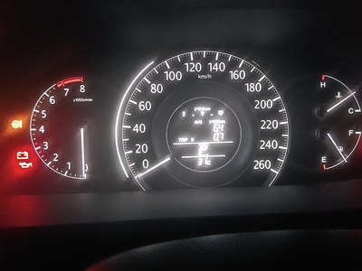 里程表坑爹,刚跑进一万公里,不能显示万位公里数