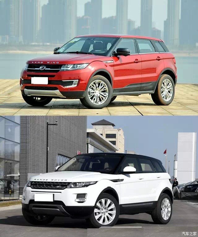 中国山寨车对比,pk原装正品