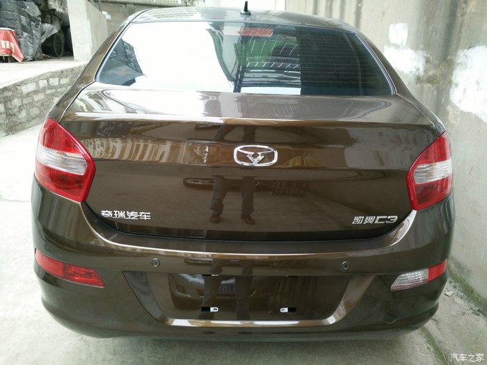 凯翼c3琥珀棕终于提车了